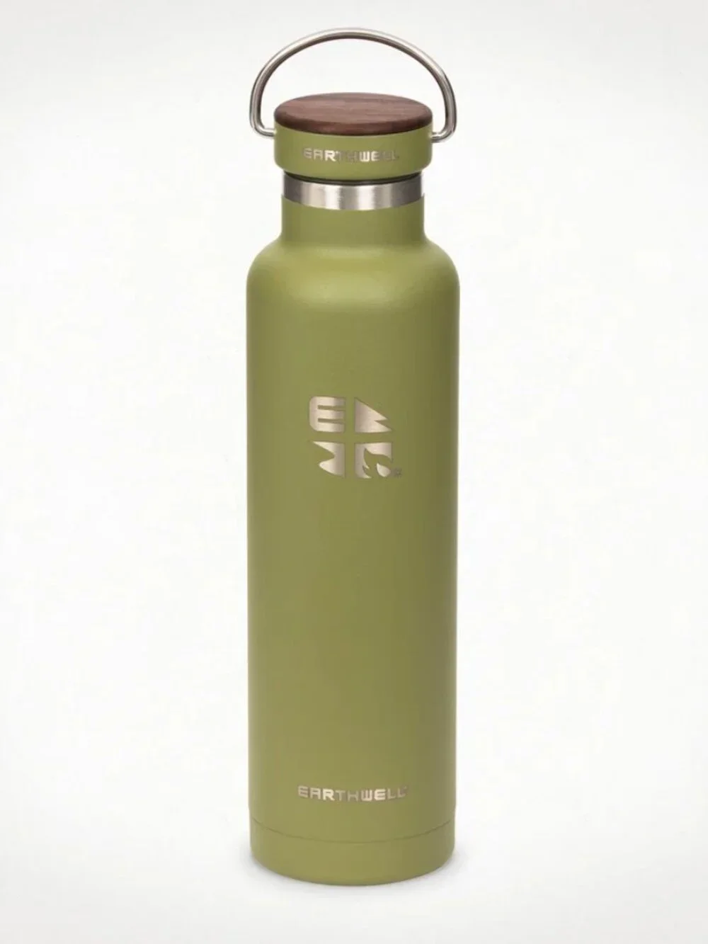 Earthwell Woodie Maui No Ka Oi 808 Grinds  22oz Woodie vacuum insulated bottle